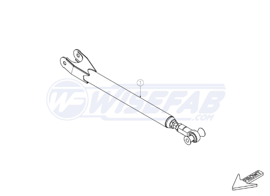 BMW E36 E46 Rear Upper Link Kit