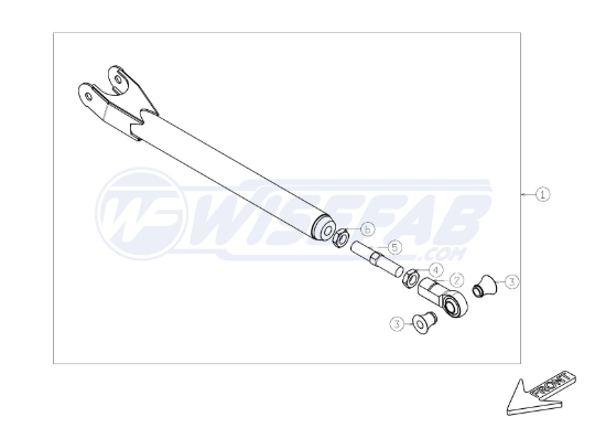 BMW E36 E46 Rear Upper Link Kit