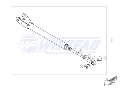 BMW E36 E46 Rear Upper Link Kit