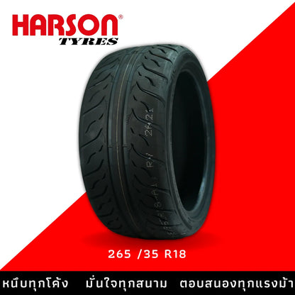 (1 Pair) Harson D-Smoke 999 Semi Slick (Treadwear 200)