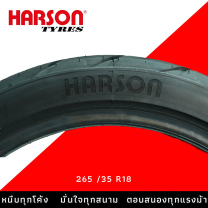 (1 Pair) Harson D-Smoke 999 Semi Slick (Treadwear 200)